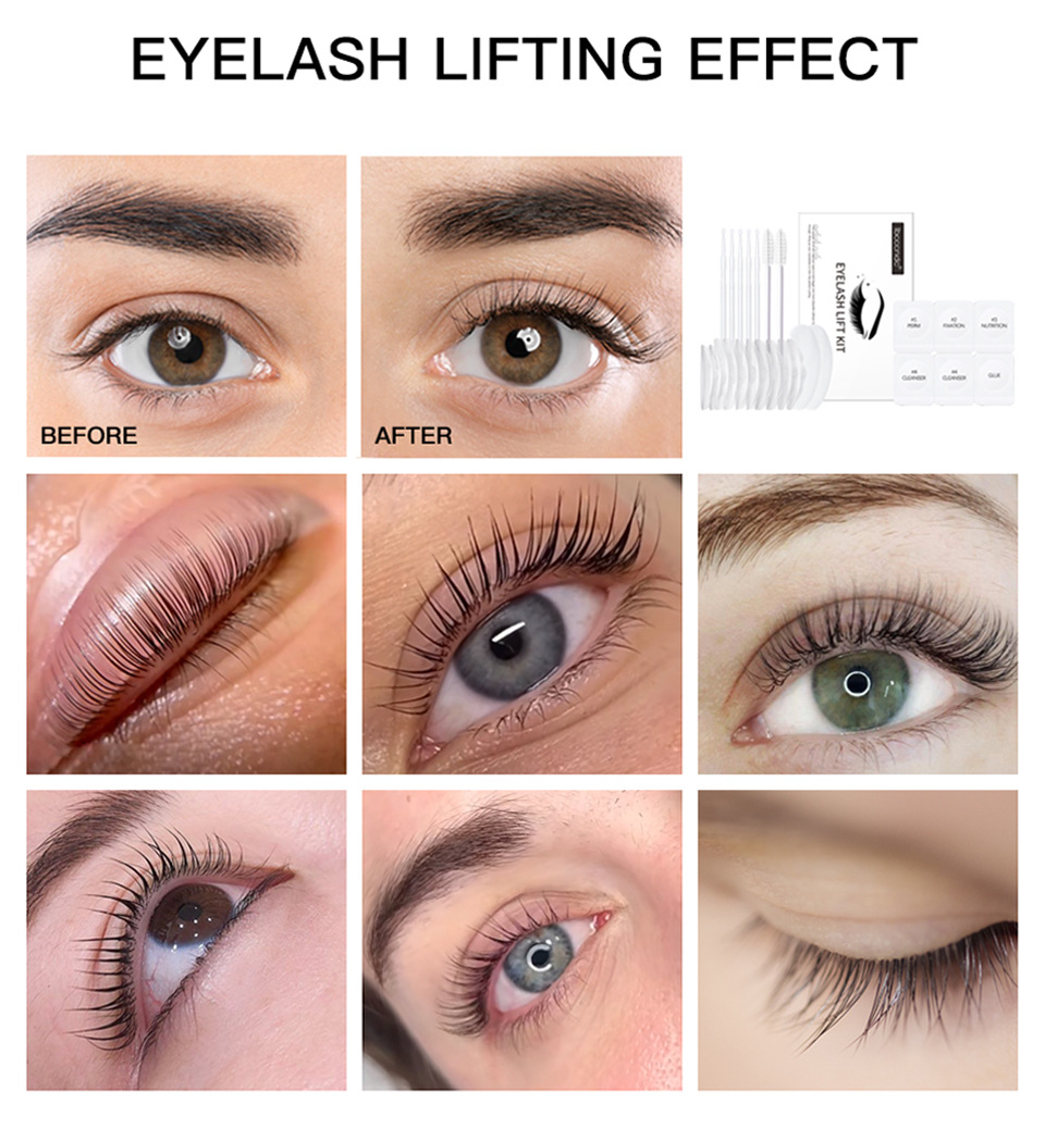 carina IBCCCNDC docka Elektrisk Roll Keratin Curling Technique Disponibel Cold Perm ögonfransset_voghion.com