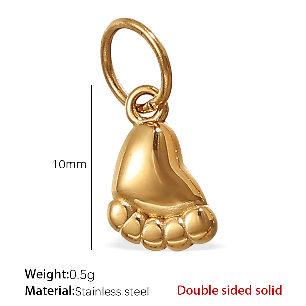 Accesorios de joyería transfronterizos europeos y americanos colgante tridimensional de simulación colgante en forma de corazón de pingüino cereza colgante de collar casero de bricolaje