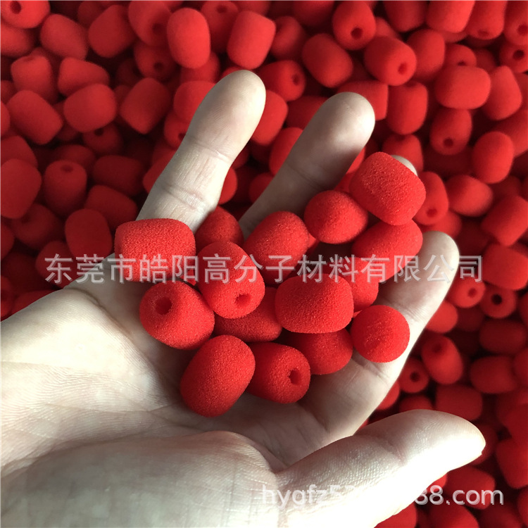 现货扩音器海绵套头戴麦克风话筒咪罩耳麦棉可水洗小耳麦海棉套
