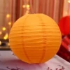 20# lantern solid color orange