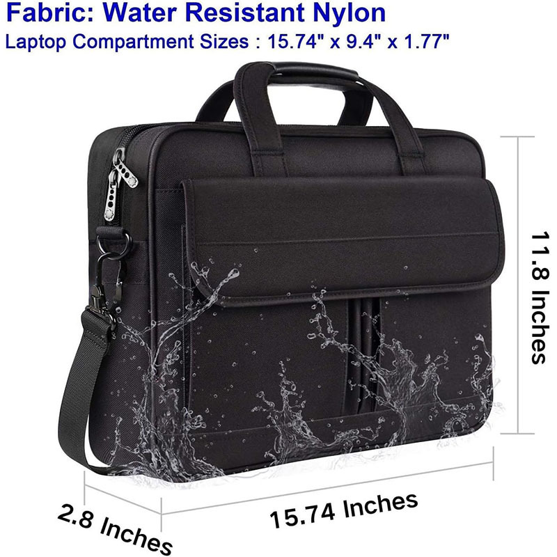 Cross-Border Best-Selling Laptop Bag, Oxford Cloth Waterproof Large-Capacity Inner Bag, Briefcase, Business Simple Shoulder Bag
