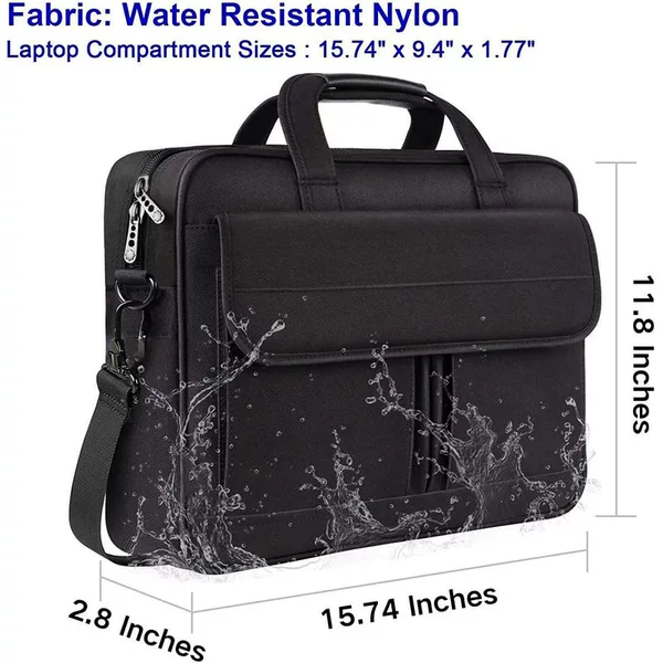 Cross-Border Best-Selling Laptop Bag, Oxford Cloth Waterproof Large-Capacity Inner Bag, Briefcase, Business Simple Shoulder Bag