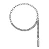 Titanium steel Cuban chain splicing multi -way to wear neutral necklace sweater chain