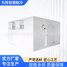 组合式小型可移动冷冻库 沈阳上门安装冷冻库 双温冷链物流冷冻库