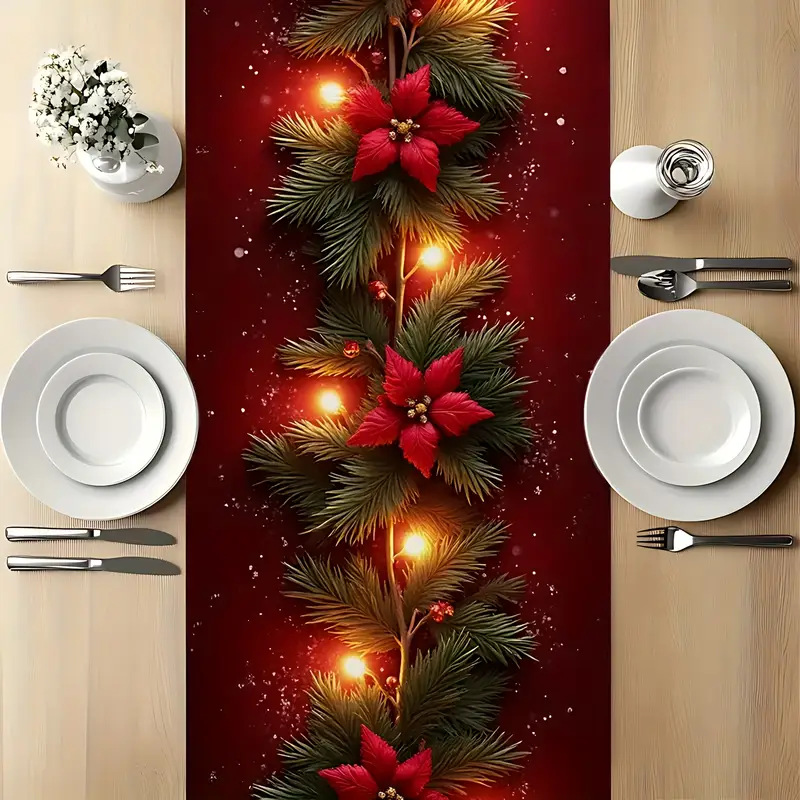 Nuevo transfronterizo Amazon temu bandeja de mesa elegante festiva decoración de restaurantes manteles de mesa fabricantes de manteles al por mayor