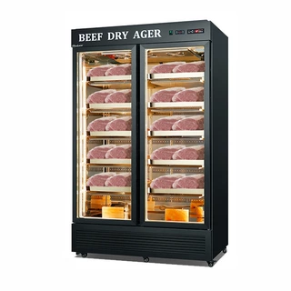 商用牛肉冷冻柜 西餐厅牛排烤肉店低温展示柜 食材保鲜储存柜批发