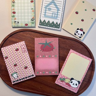 Vintage Material Paper M5 Planner Sticky Notes Tomato Panda Cute Cartoon Notebook Wholesale Wowka Wowka Original
