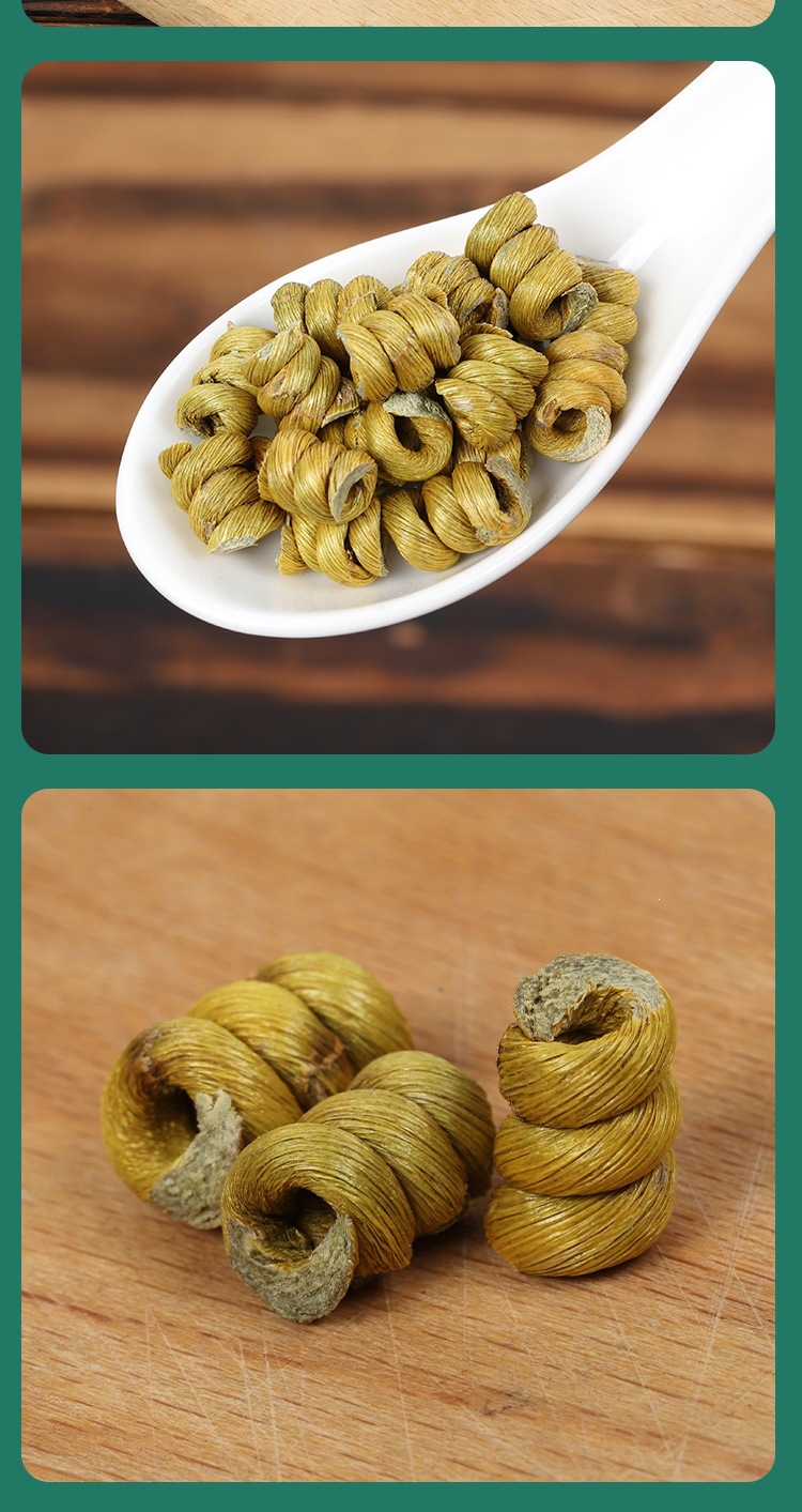 Tie Pi Shi Hu Fengdou Dendrobium Officinale Stems 500g Bottle Dried Herb for Tea and Cooking preparation