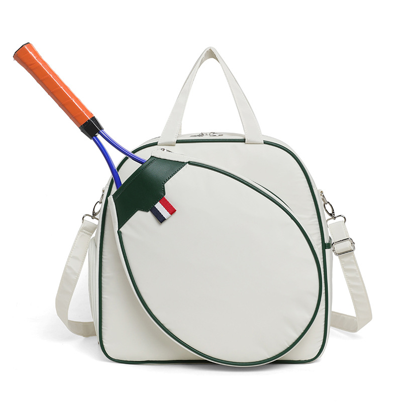 Bolsa de tenis portátil de gran capacidad de un solo hombro bolsas de pelota de pico venta caliente transfronteriza de alta cara de mujeres independientes zapatos bolsa de bádminton image 2