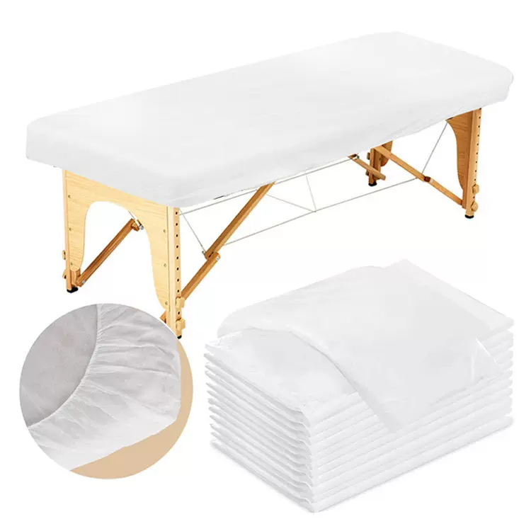 一次性床罩无纺布美容院按摩床专用松紧床笠SPA推拿专用跨境批发