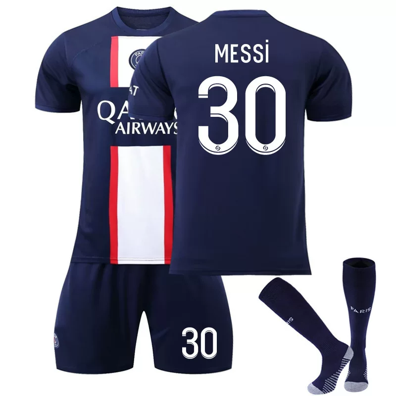 Париж Сан-Германский Месси джерси домашняя форма №10, Неймар Буdi №7 PSG детская футбольная форма