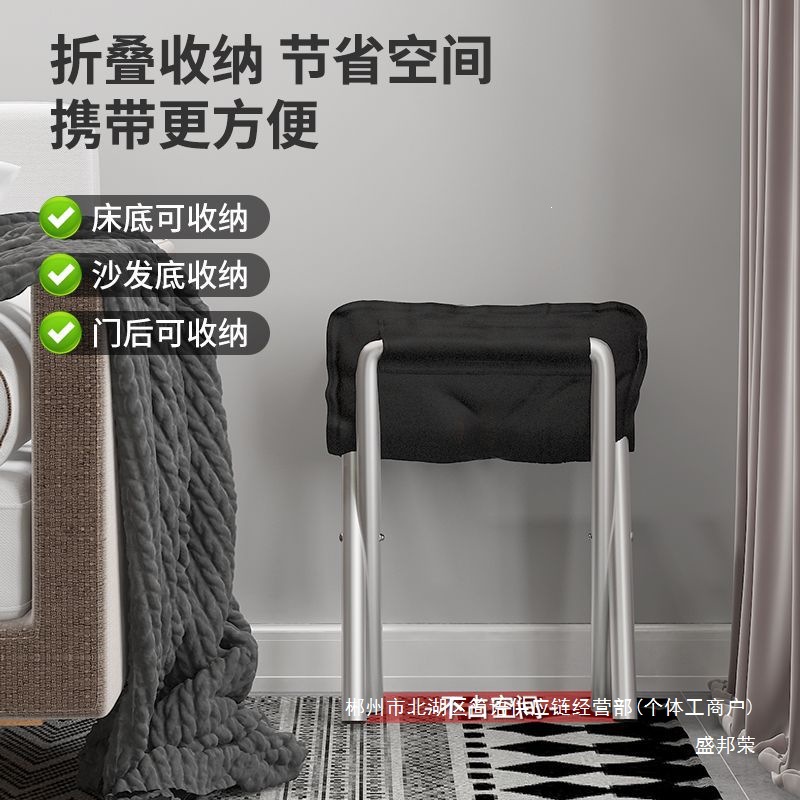 Fábrica directa de oficina plegable al aire libre pedal taburete de espesor simple siesta pie plegable taburete portátil