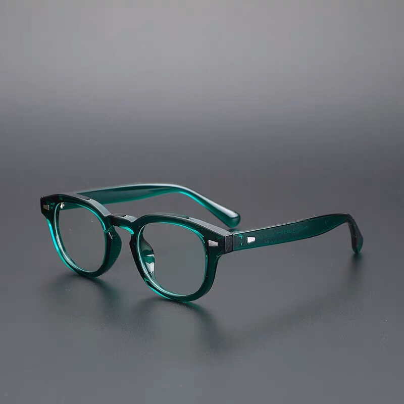 Captain Jack Depp's Same Style Glasses Frame Hong Kong Style Retro Myopia Glasses Frame Trendy Men and Women Same Style Decorative Glasses Frame