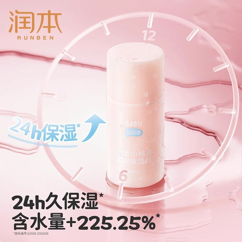 ルンベン リトルピーチ シトゥン 保湿クリーム 子供用 ベビークリーム 保湿保湿ローション 春夏スキンケア製品|undefined