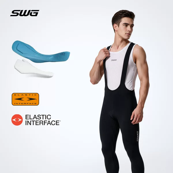 SWG Mingsheng Men's Cycling Pants Spring and Autumn Bib Pants Double Arrow [Lingfeng Bib Pants]