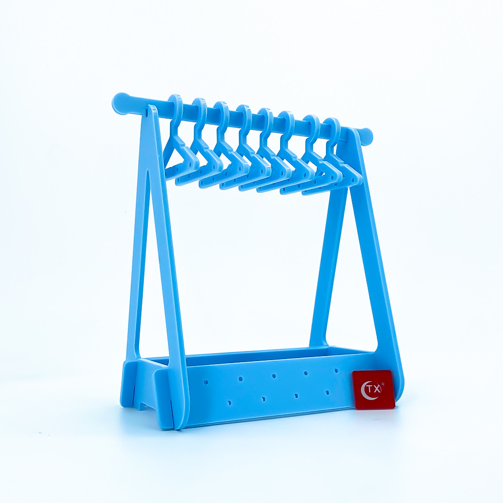 45g Weight Jewelry Rack Classification 1 Set Quantity Plastic Material Solid Color Pattern Cute, Simple Style Style Multicolor Color Cute Simple Style Solid Color Plastic Jewelry Rack 1