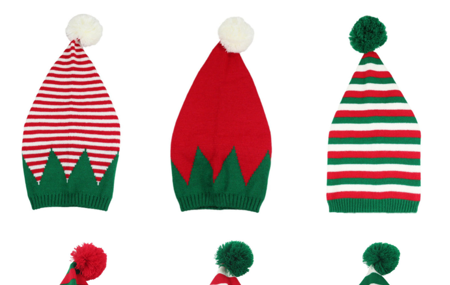 Nuovo cappello di Natale lavorato a maglia cappello invernale per adulti cappello decorativo festivo per adulti produttori vendita diretta_voghion.com