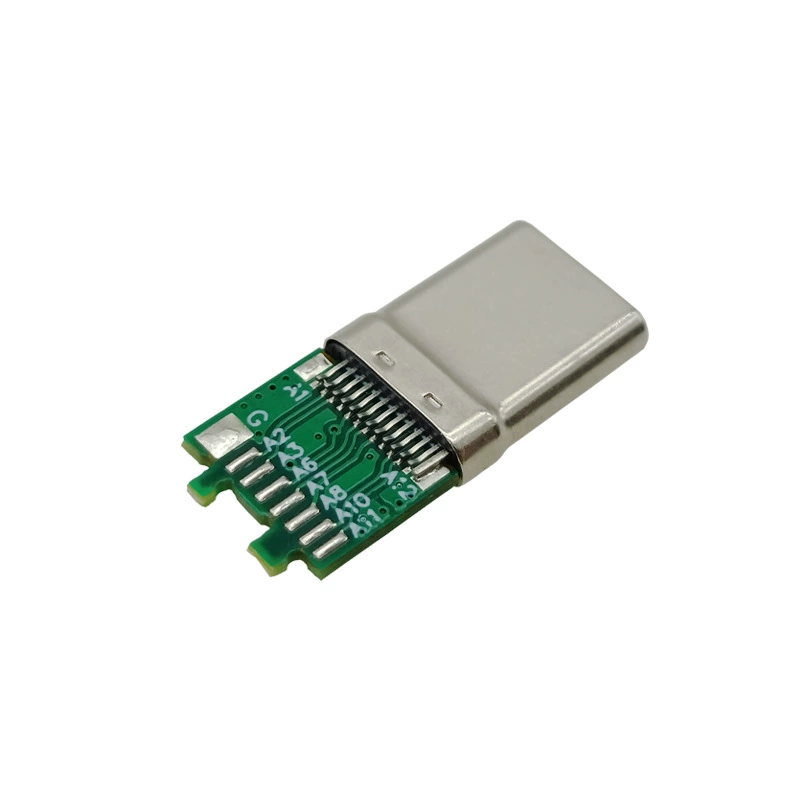 Type-C Gong Tou 24P с чипом E-Marker 100W быстрая передача 10GP-20GP USB3.1 мужской разъем
