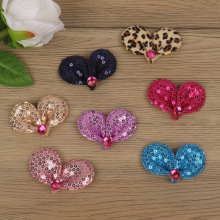 卡通时尚蝴蝶结头饰配件女孩头花胸针配饰辅料鞋袜包包半成品批发