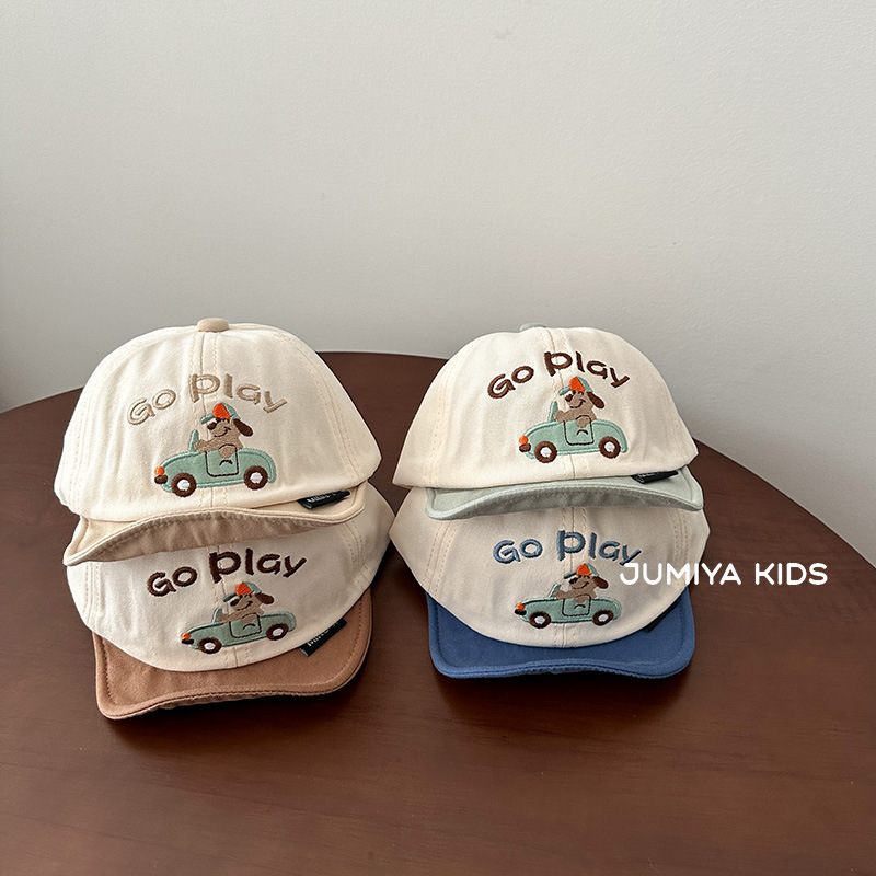 Casual de verano ~ gorra de pato para bebés gorra de sombrero de brida suave para bebés niños bebés gorra de béisbol de primavera y otoño