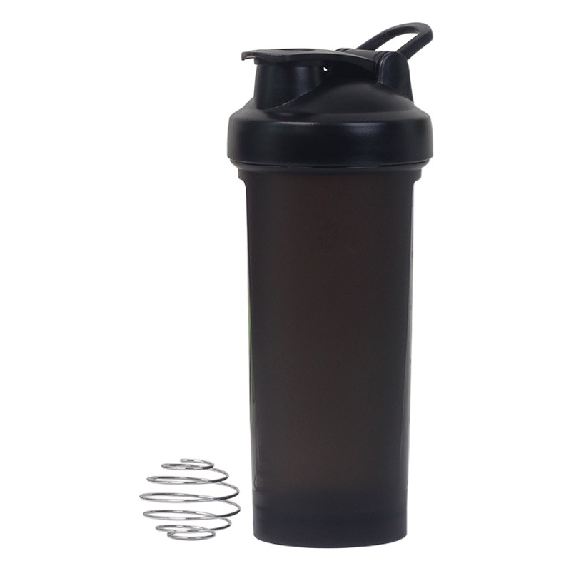 Suministro directo de fábrica 600ml deportes batido taza portátil de fitness taza de batido de proteína en polvo taza de mezcla Logotipo de impresión