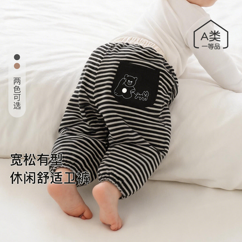 Infant Autumn Trousers Boys Sweatpants Girls Casual Pants Children's Pants Early Autumn Loose Casual Sweatpants Infant Autumn Trousers Boys Sweatpants Girls Casual Pants Children's Pants Early Autumn Loose Casual Sweatpants