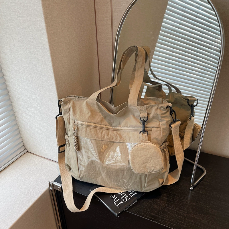 Capacious nylon bag