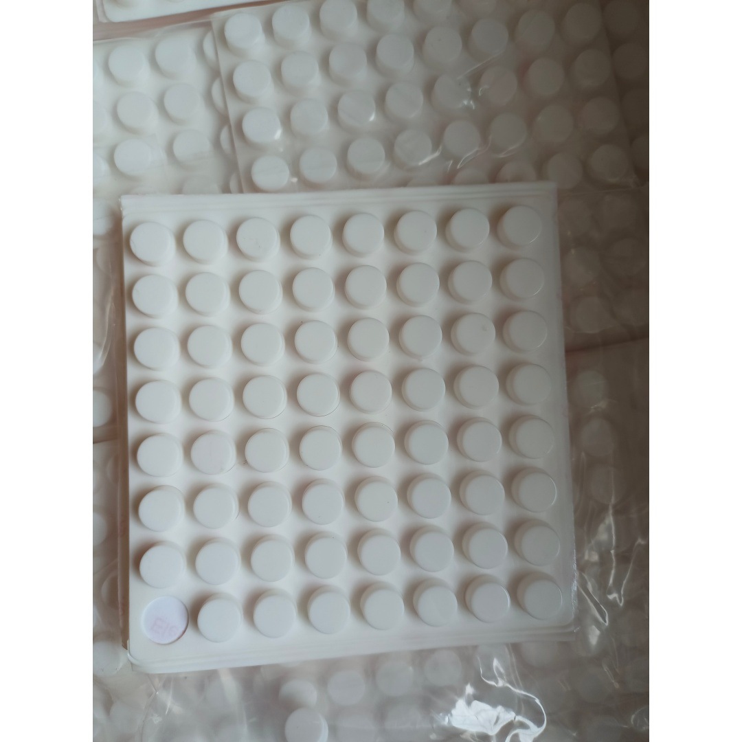 硅胶垫脚垫防撞胶粒网格硅橡胶垫发泡螺丝孔塞