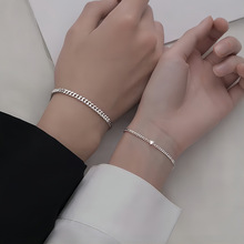 E 35062 Stainless steel heart couple bracelet set ����ְ���