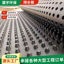 HDPE塑料排水板车库顶板市政工程绿化疏水板地下室防渗水卷材