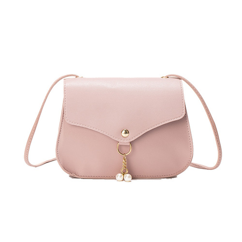 Cross-border Korean style crossbody bag for women  new manufacturer wholesale pearl simple coin mobile phone shoulder bag