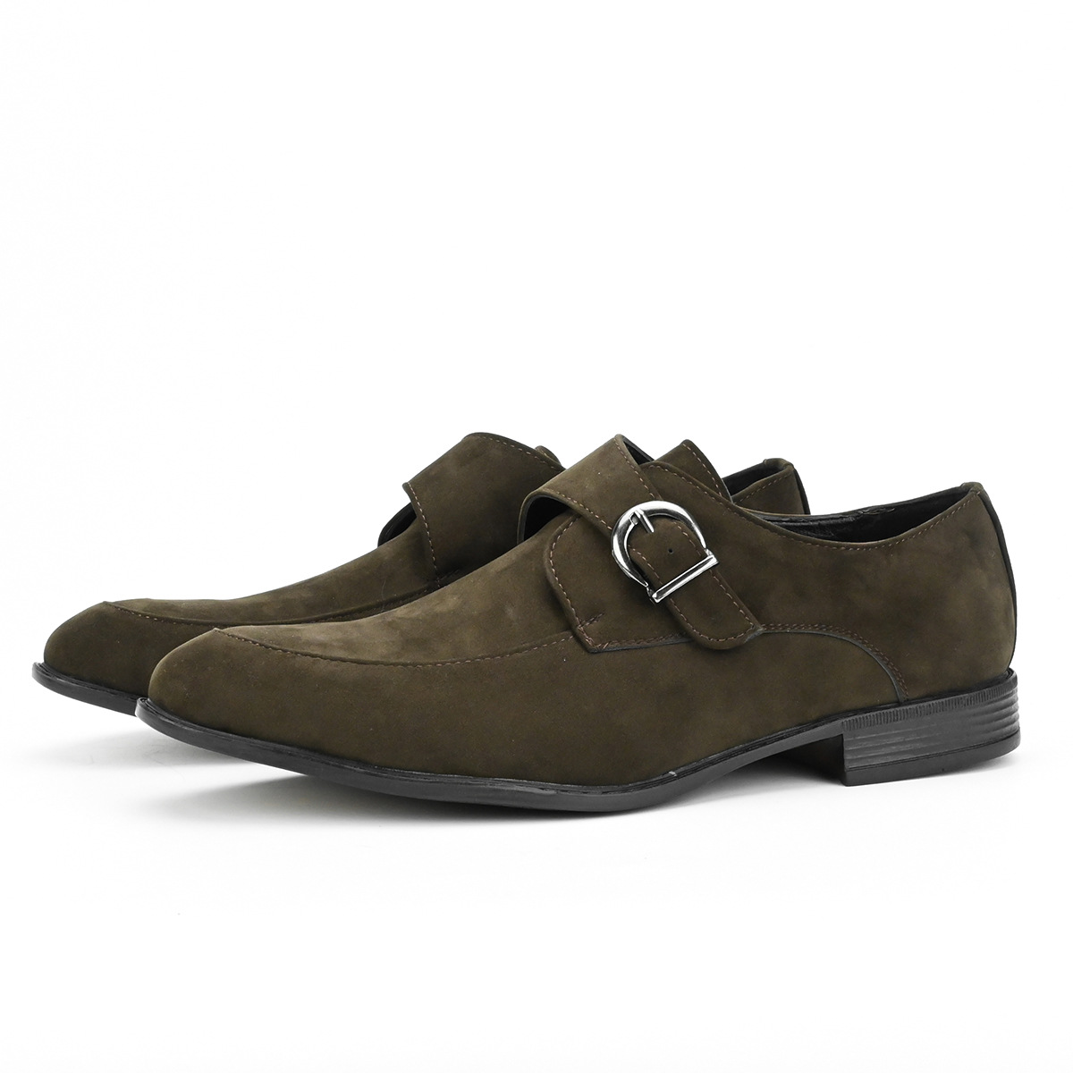 Men's Business Loafers, Slip-On, Round-Toe, Formal Wedding Shoes,