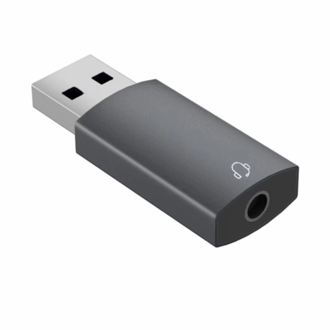 USB-адаптер внешнего звука, Micro-USB/USB‑A на 3,5 мм jack, plug-and-play