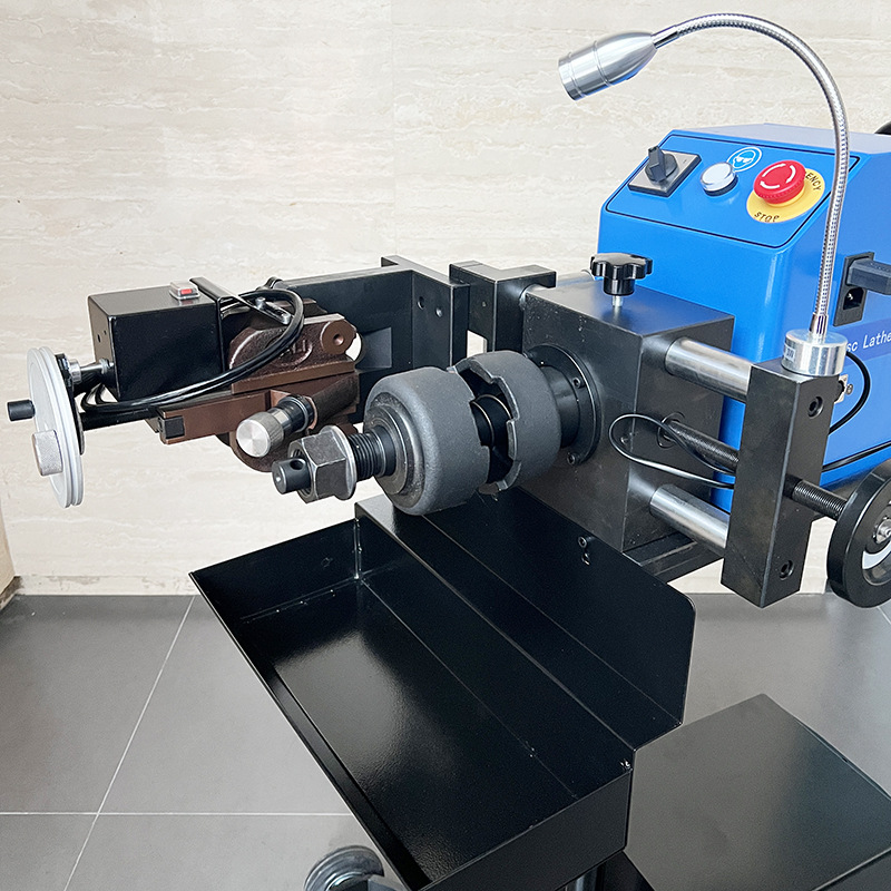 Automotive brake disc multi-functional integrated disc and drum lathe, brake drum lathe, and disc repair machine