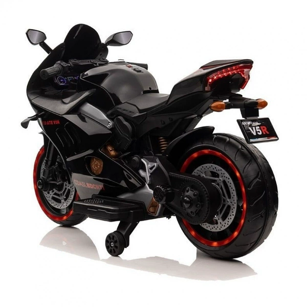 Top with black + 12v big battery + luminous wheel + hand-tightened throttle
