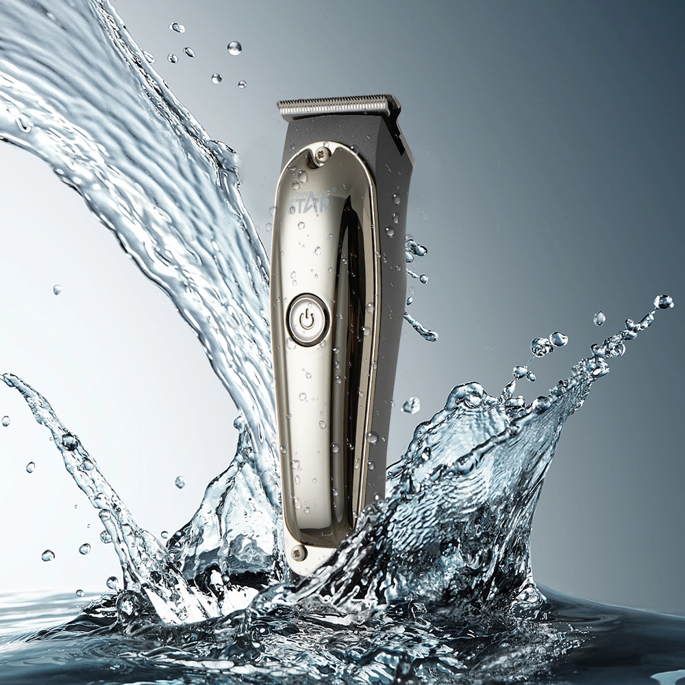 Estrella ganadora transfronteriza nuevo eléctrico Barber afeitado USB interfaz hogar portátil Barber tijeras traje