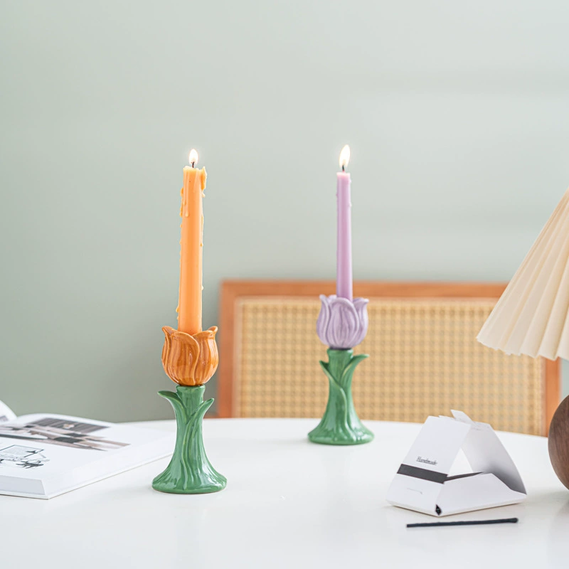 Современная креативная керамическая столовая świe candle?