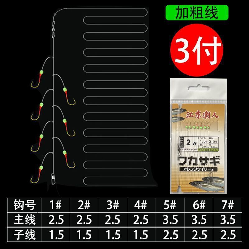 ↑ 7 ganchos, puntos verdes y líneas gruesas (3 pagos) sin jaula - Lista de compras obligatorias