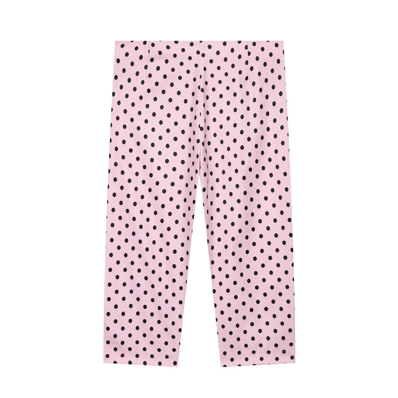 Cross-Border Foreign Trade Wholesale 2026 Summer New European and American Style Women's Casual Polka Dot Capri Pants 4661446 Cross-Border Foreign Trade Wholesale 2026 Summer New European and American Style Women's Casual Polka Dot Capri Pants 4661446