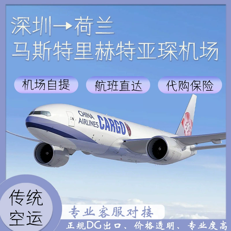 Три литиевые батареи Шэньчжэнь по воздуху в аэропорт Маастрихт Аахен, Нидерланды