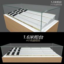 通用手机托盘展示架台阶式托架组合柜台支架亚多层架梯级摆放架子
