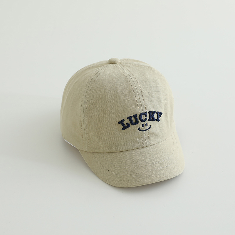 2-5 Primavera y otoño delgada sombrero para bebés coreanos boina para niños sombrero de béisbol de estilo extranjero sombrero de lengua de pato con sombrero de moda