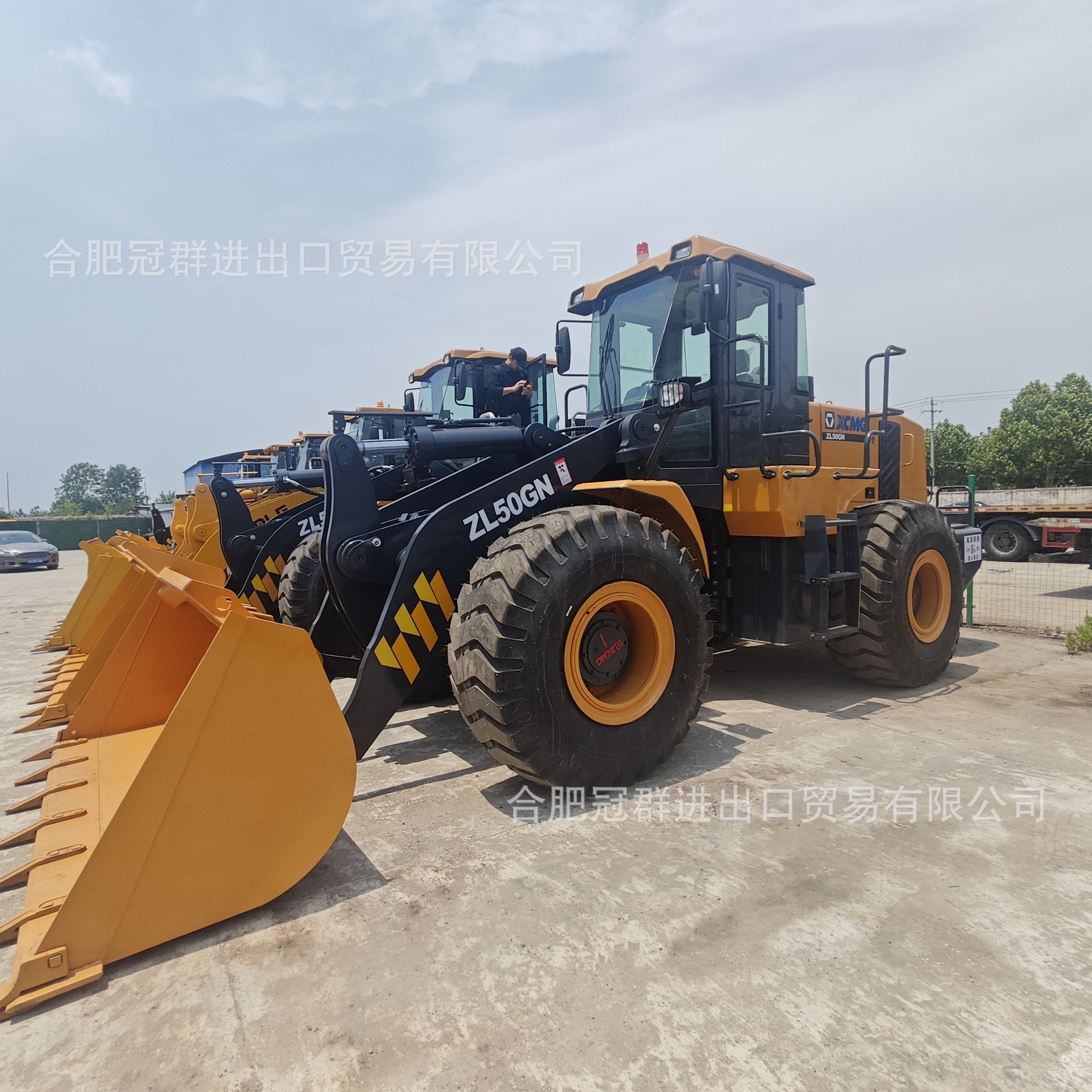 XCMG XCMG carga ZL50GN50 carretilla elevadora suministro directo de comercio exterior image 3