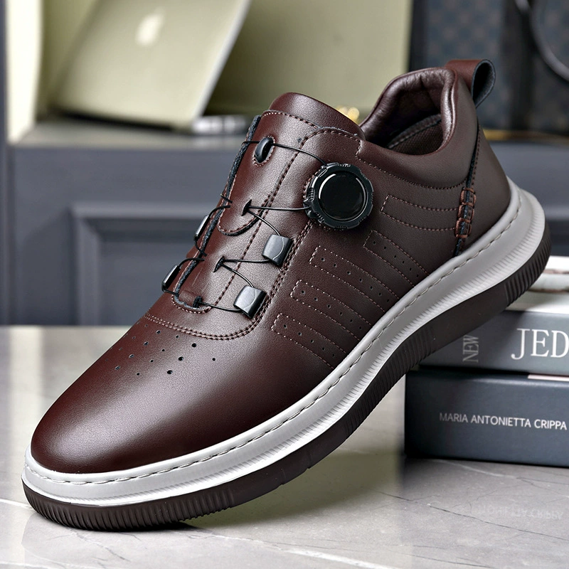 Обувь для гольфа, мужские кроссовки с поворотной защелкой, повседневные кроссовки, мужская Внешняя торговля, легкие кроссовки с мягкой подошвой в Корейском стиле, ленивая обувь