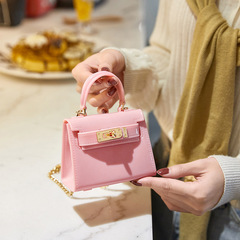 2023 new Kelly bag diy jelly bag cross-border women's bag fashion lipstick bag single shoulder crossbody small bag wholesale