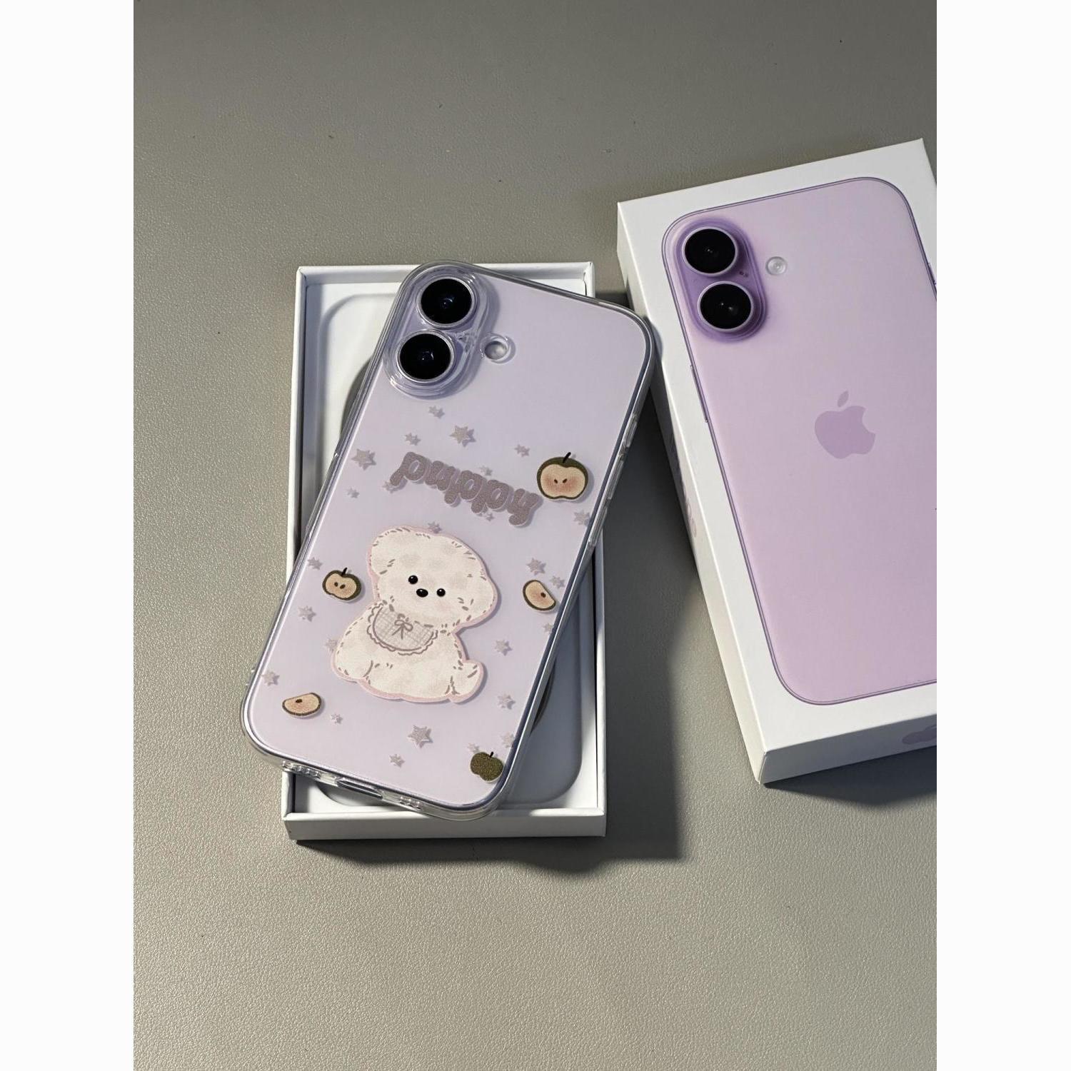 Чехол для iPhone с милым щенком MHS