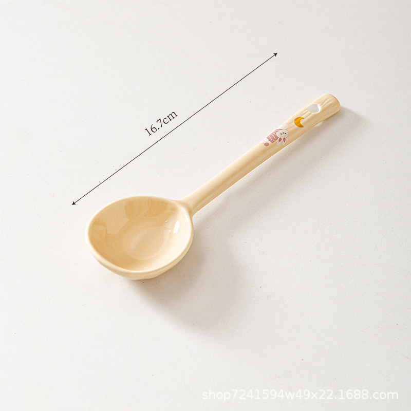 달 토끼 국자