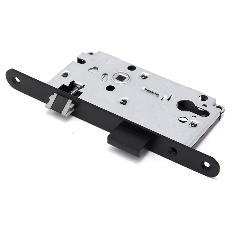 Multicolor personalizado acero inoxidable silencioso cuerpo de cerradura estándar europeo 7255 accesorios de cerradura de puerta de madera interior cuerpo de cerradura de puerta de habitación universal