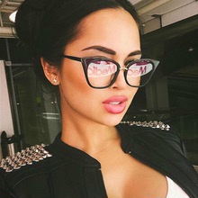 fashion防藍光眼鏡貓眼可配近視鏡老花optical glasses for women