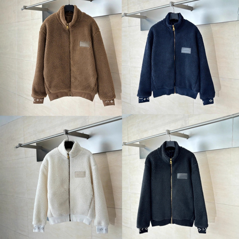 Correct Version Lujia 25 New Trendy Brand Suede Teddy Lamb Wool Belted Jacket Unisex Casual Loose Coat